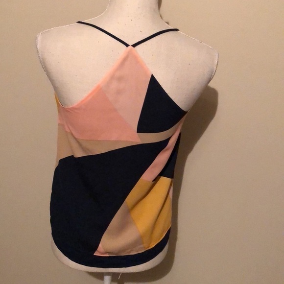 Bar 111 crop top, geometric insets, xs - Picture 5 of 11